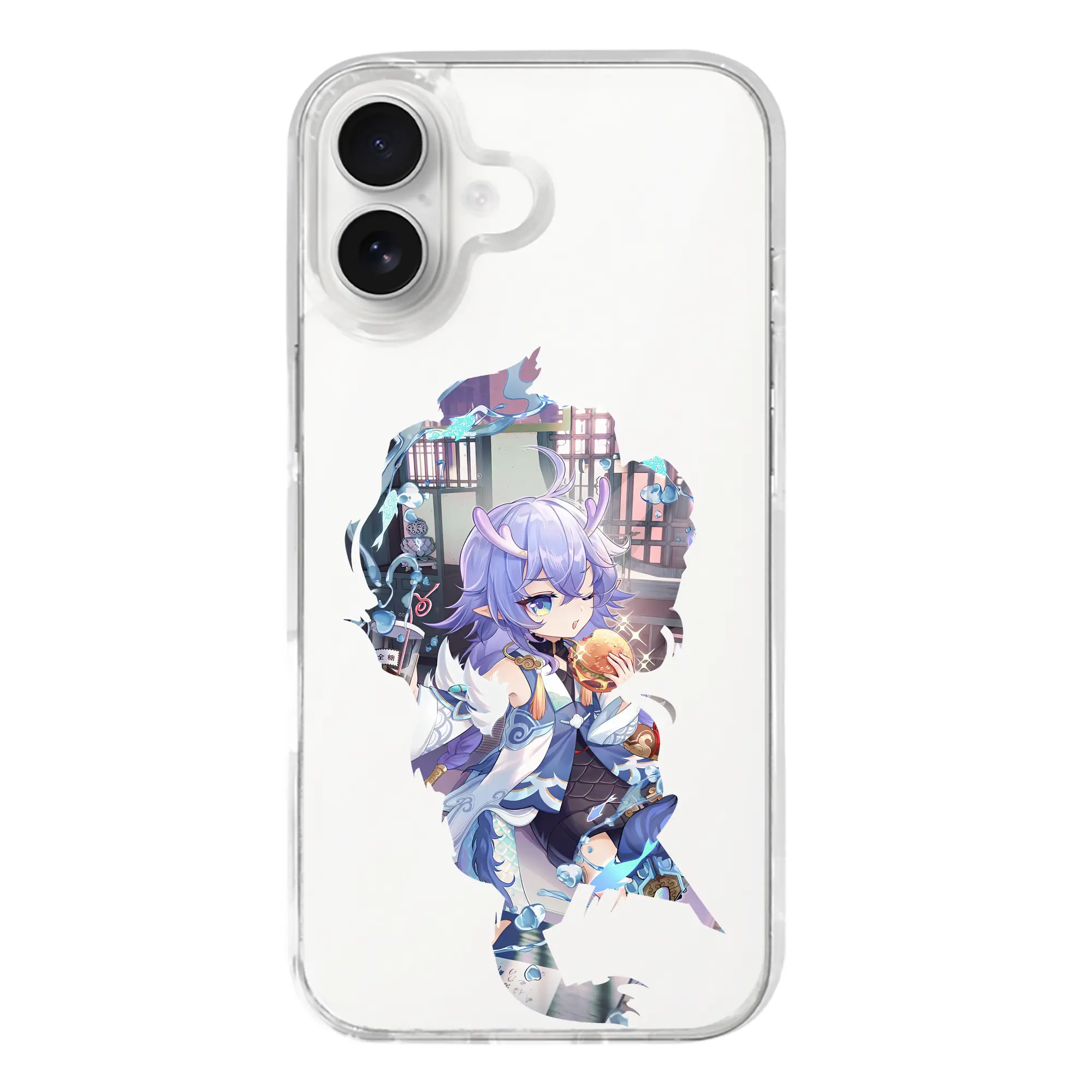 崩壊：スターレイル グッズ 白露 - iPhone 17シリーズ 透明スマホケース – 薄型・耐衝撃・精密フィット保護カバー